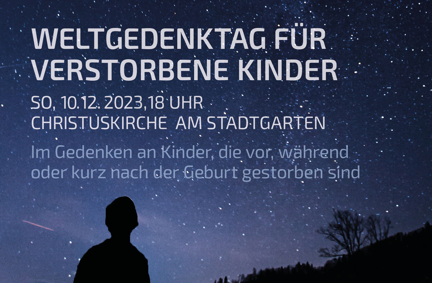 Read more about the article Weltgedenktag für verstorbene Kinder