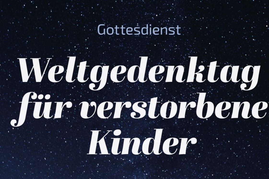 Mehr über den Artikel erfahren Gedenktag für verstorbene Kinder